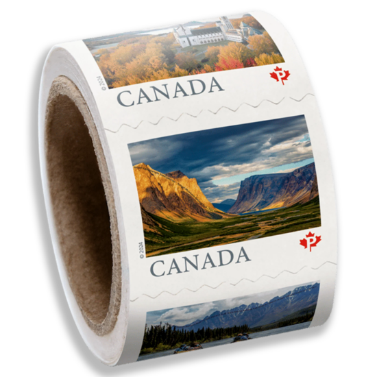 From Far and Wide (Part 4): Permanent™ domestic rate stamps – Coil of 100