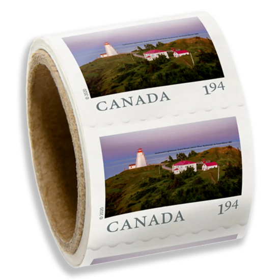 From Far and Wide (2020): Oversized mail rate stamps ($1.94) – coil of 50
