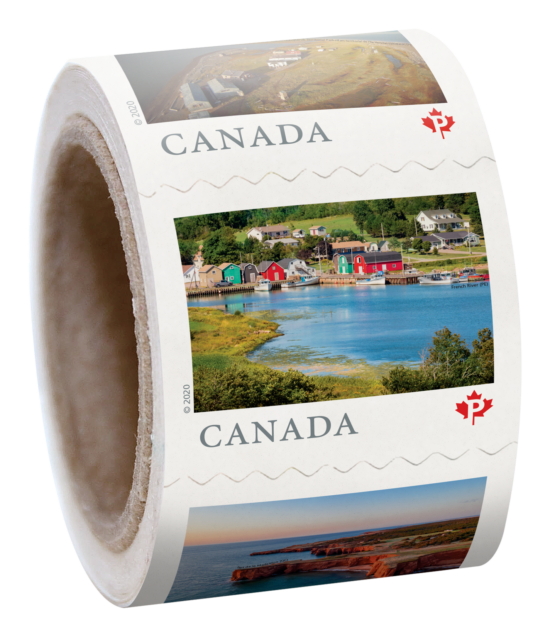 From Far and Wide (2020) : Canada domestic rate stamps – coil of 100