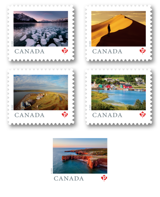 From Far and Wide (2020) : Canada domestic rate stamps – coil of 100