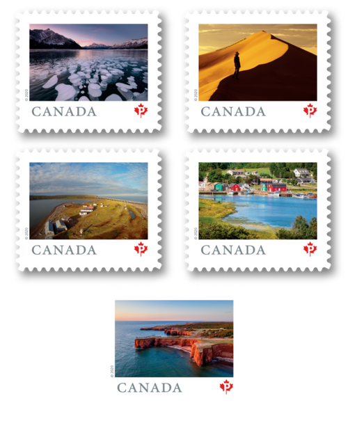 From Far and Wide (2020) : Canada domestic rate stamps – coil of 100